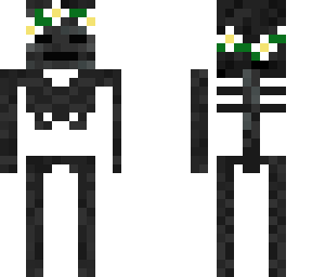 wither with flower crown