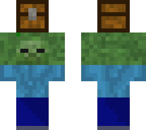 zombie with chest