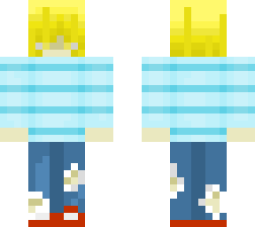 blond bangs