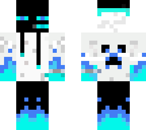 blue gaming enderman