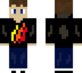 boy in fire merch