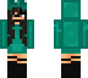 camo girl with frog hoodie