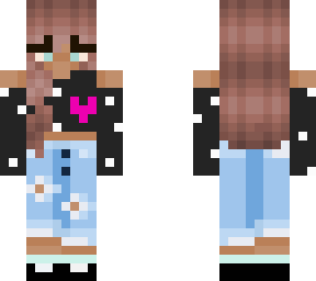 cute minecraft skin originaly by cutiepineapple