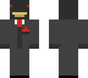 dark goose with elegant suit
