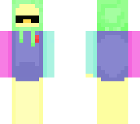 duck hoodie with sunglasses (teddy)