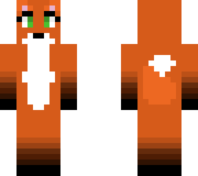 fox with green eyes