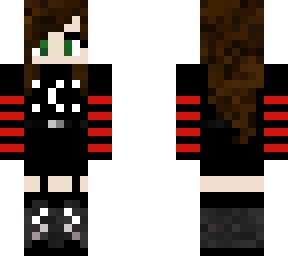 girl with dark/emo/goth style