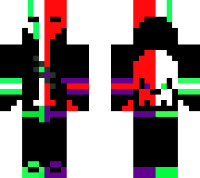 good vs evil skull