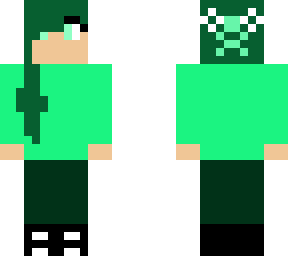 green girl