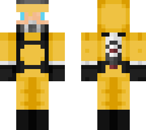hazmat boy blond blue eyes