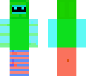 kinda striped person