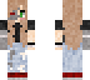 minecraft girl/robot