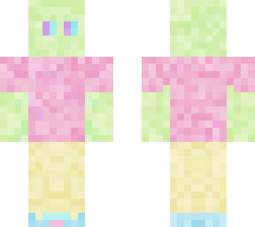 pastel alien