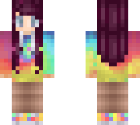 rainbow hoodie - mixskin - 2