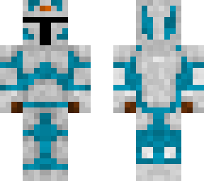 teal mandalorian