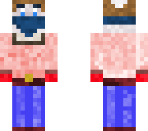 bandit with bald spot