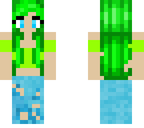 billie eilish skin. i also used a skin and hair base. i hope u enjoy this skin.