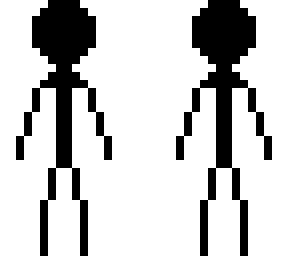 black stickman