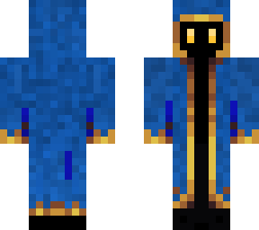 blue and black