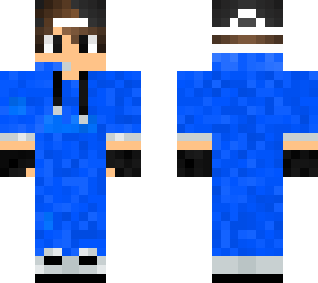 blue pixel gamer