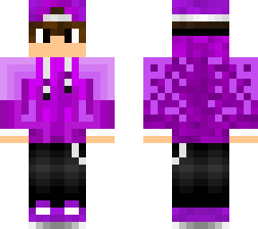 cool purple boy