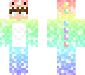 edited rainbow guy dino