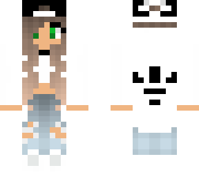 girl in white hoodie