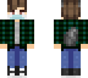 green noxthewolf w/mask