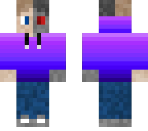 half robot skin
