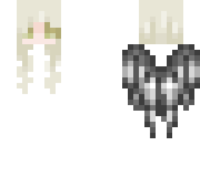 heaven is calling me - hair and wings base