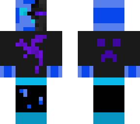 infected slime with purple dragon shirt