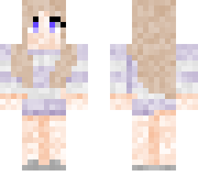 kawii blue and purple  girl