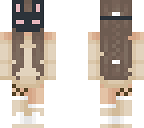 masked girl