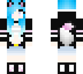 pastel pink wolf gal