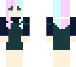 pink and blue