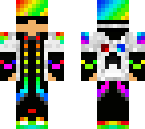 rainbow boy with a brille