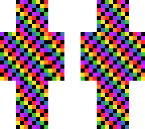 rainbow color 3d effect