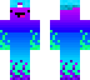 rainbow fire derp with hat
