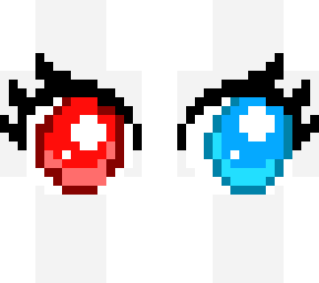 red eye blue eye