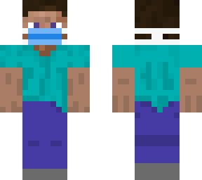 steve with mask