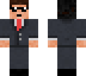 suit with sunglasses