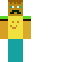 a mustached boy
