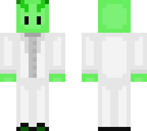 alien in white suit