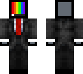basic tv head w/ suit