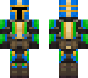 Blue Armored Knight | Minecraft Skin