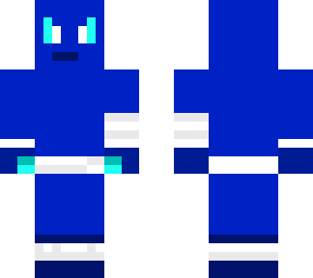 boneco azul