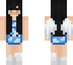 cloud dress w/ wings