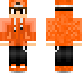 cool orange boy