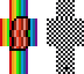 crazy rainbow bacon