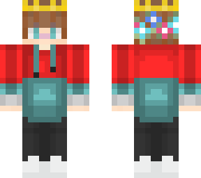 cute gray-red skin 2